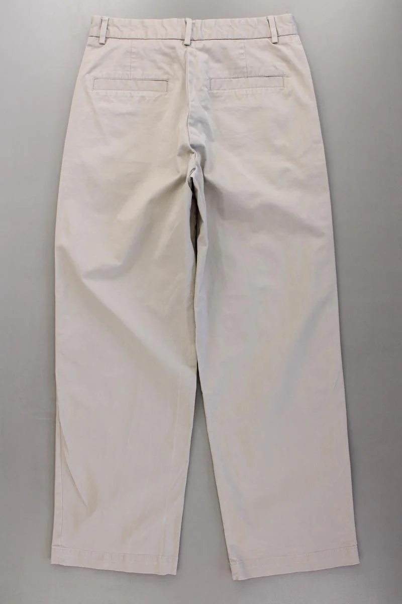 Zara Chinohose für Herren Gr. UK 38 (S) creme aus Baumwolle - Image 4