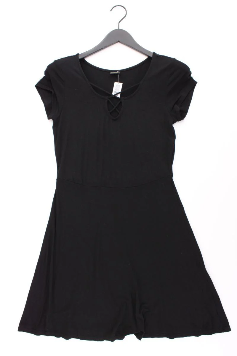 Lascana Jerseykleid Gr. 36 Kurzarm schwarz
