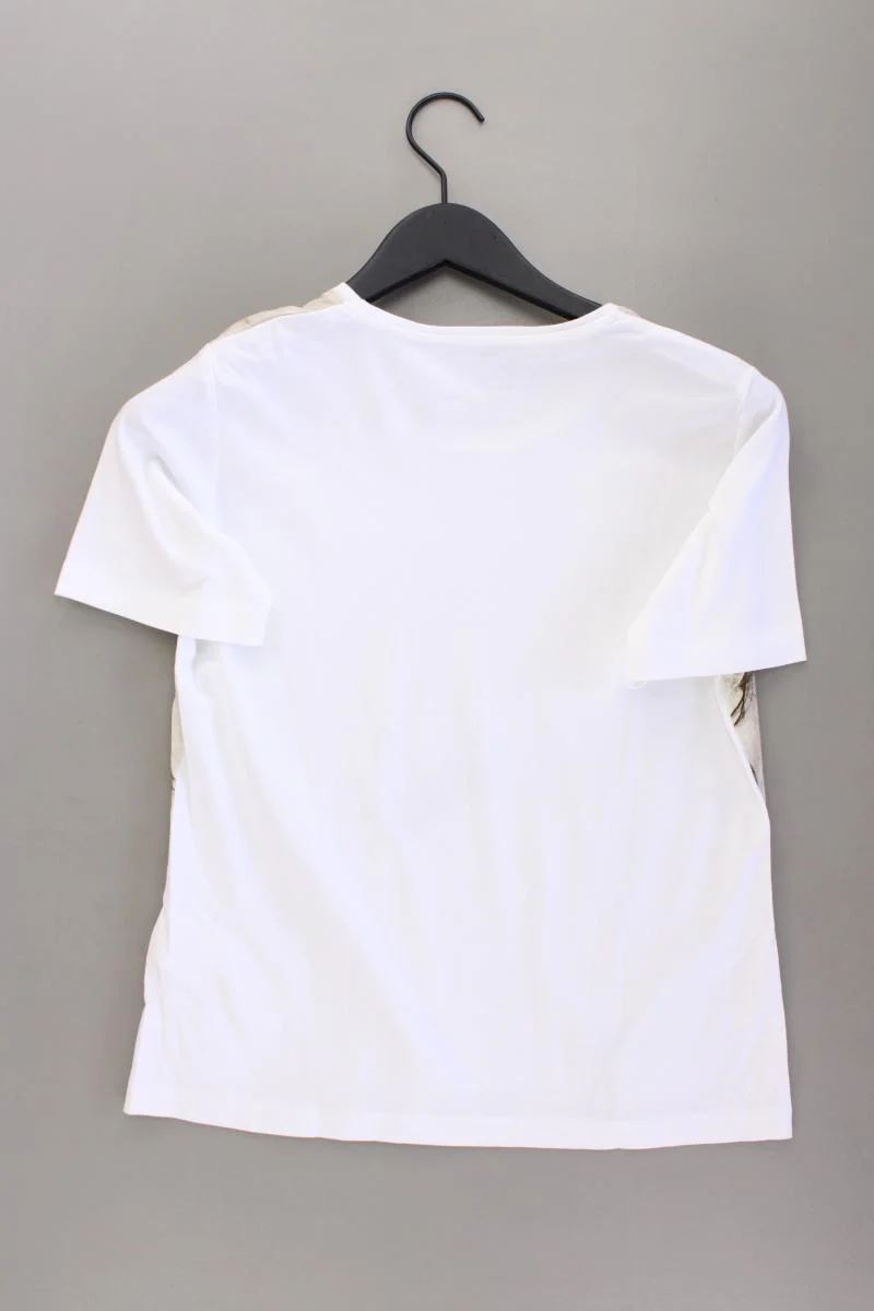 MARK ADAM Printshirt Gr. 38 Kurzarm weiß aus Baumwolle - Image 4