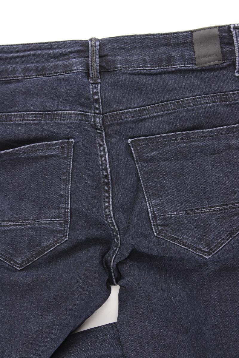 Sandwich_ Skinny Jeans Gr. 34 blau aus Baumwolle - Image 3