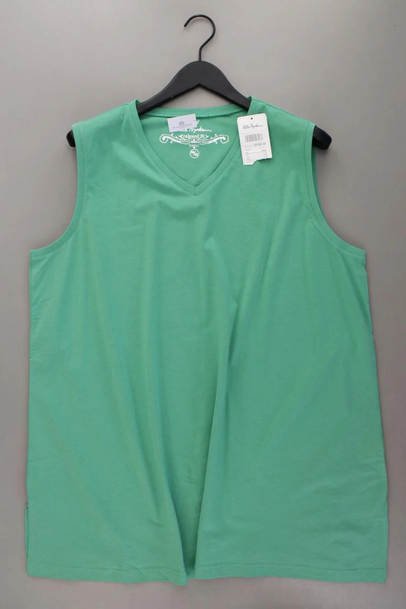 Ulla Popken Longtop Gr. 50/52 neu mit Etikett grün aus Baumwolle