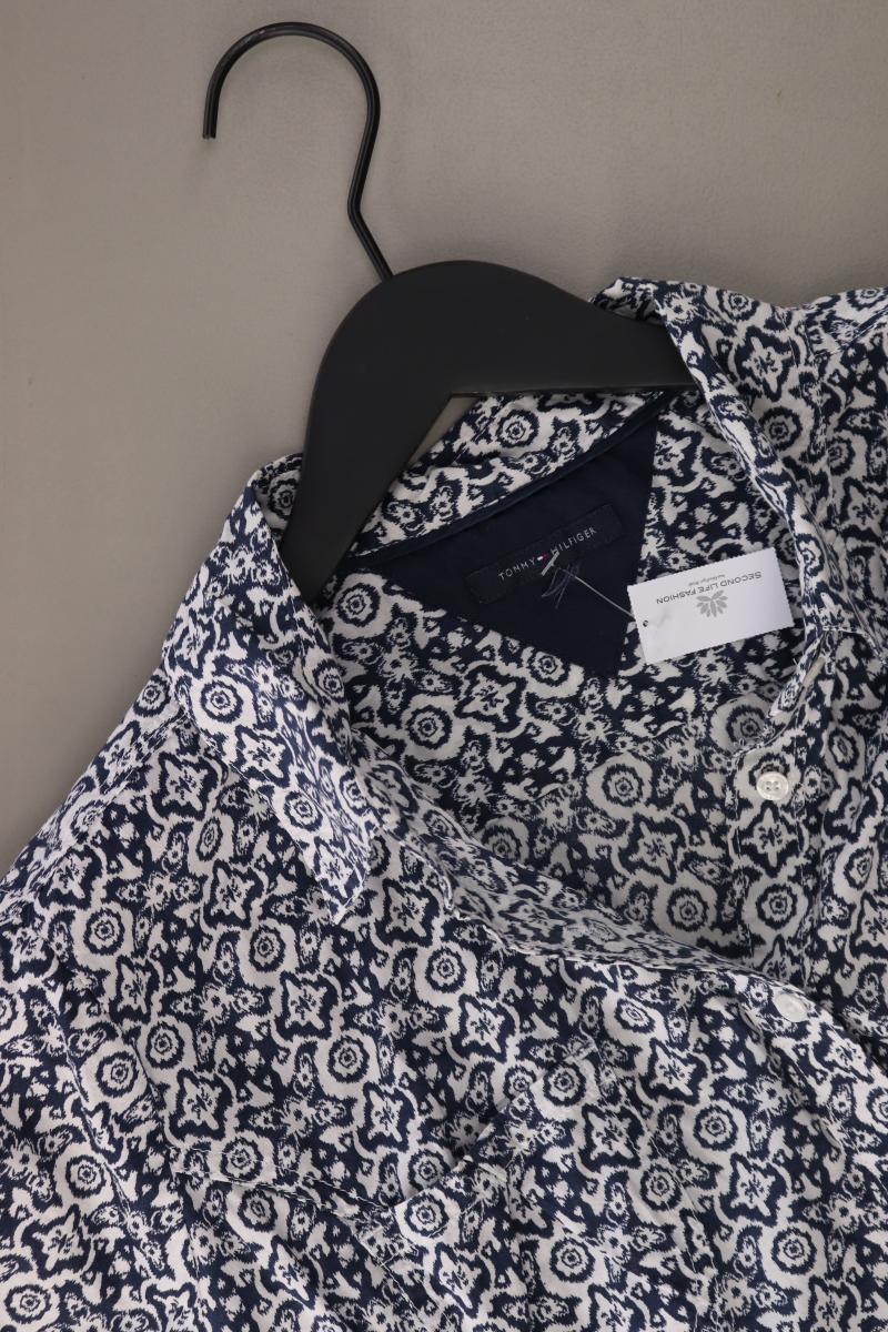 Tommy Hilfiger Kurzarmbluse Gr. L blau aus Baumwolle - Image 2