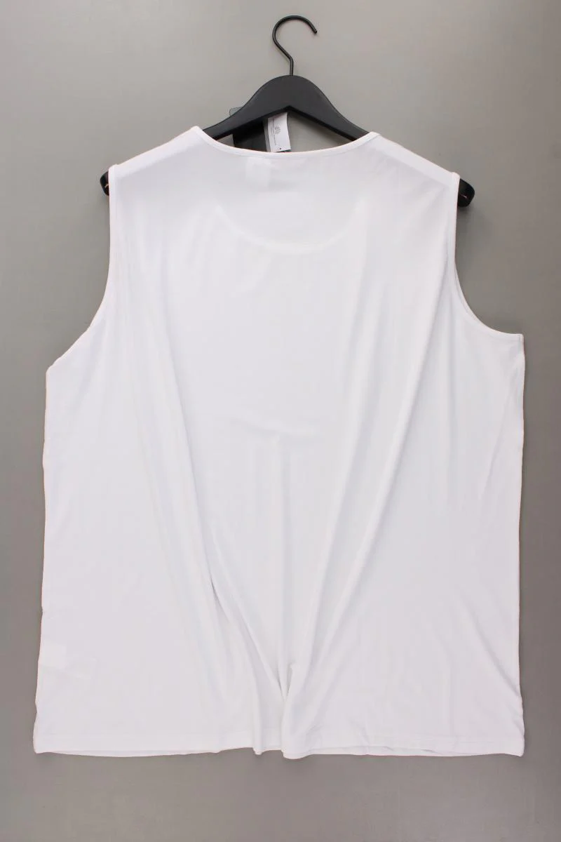 Mia Moda Top Gr. 54 neu mit Etikett mit Glitzer weiß aus Viskose - Image 4