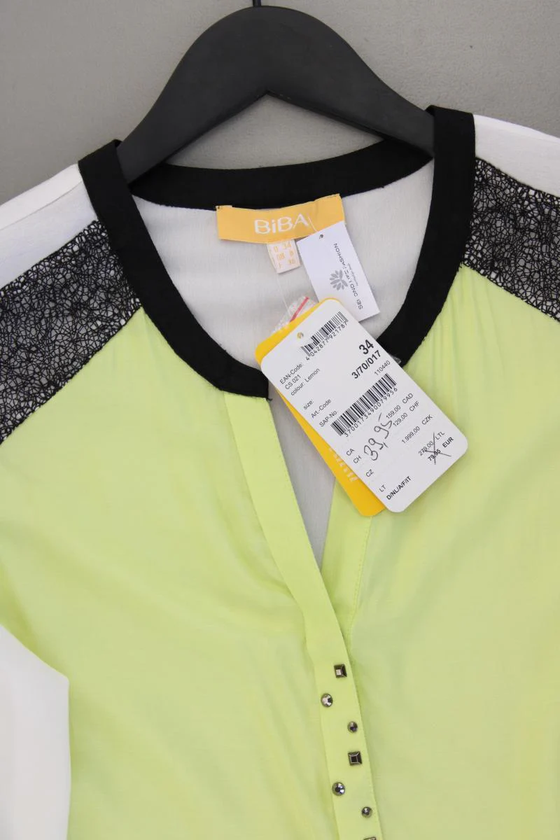 Biba Classic Bluse Gr. 40 neu mit Etikett Neupreis: 39,95€! 3/4 Ärmel mit Nieten - Image 2