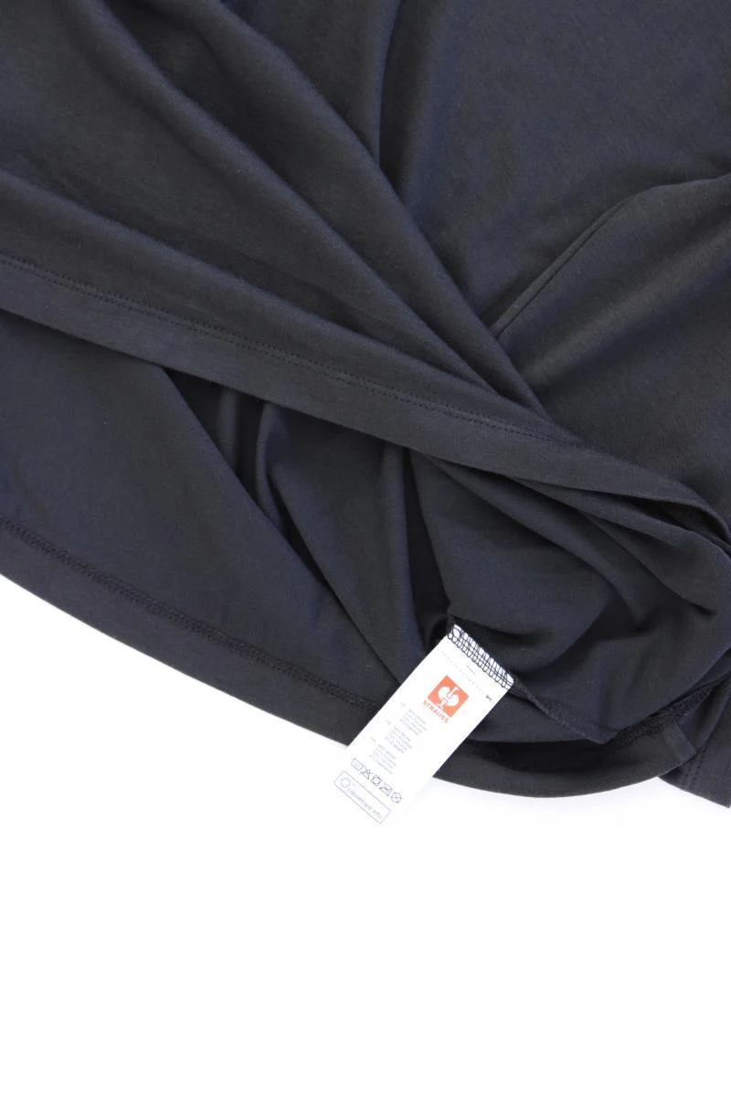 Engelbert + Strauss Longsleeve-Shirt für Herren Gr. M Langarm schwarz aus Modal - Image 3