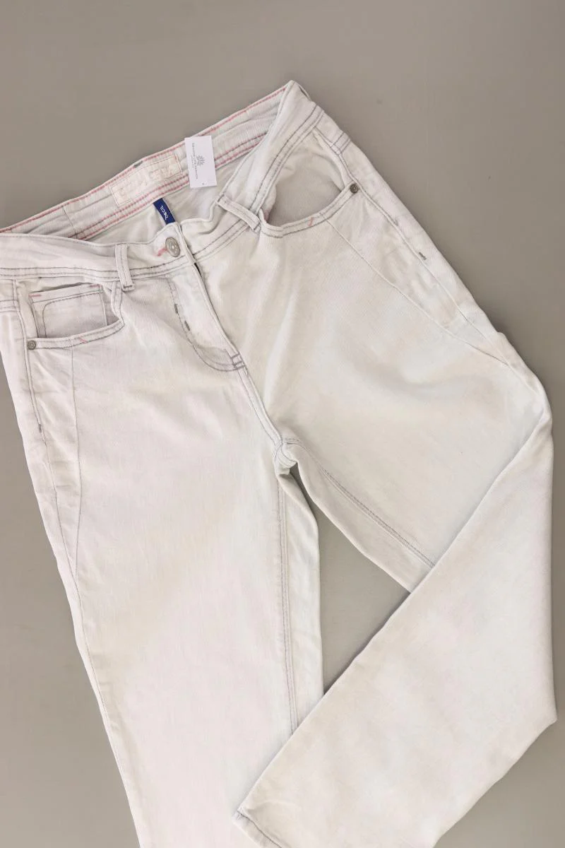 Cecil Straight Jeans Gr. W28 grau - Image 3