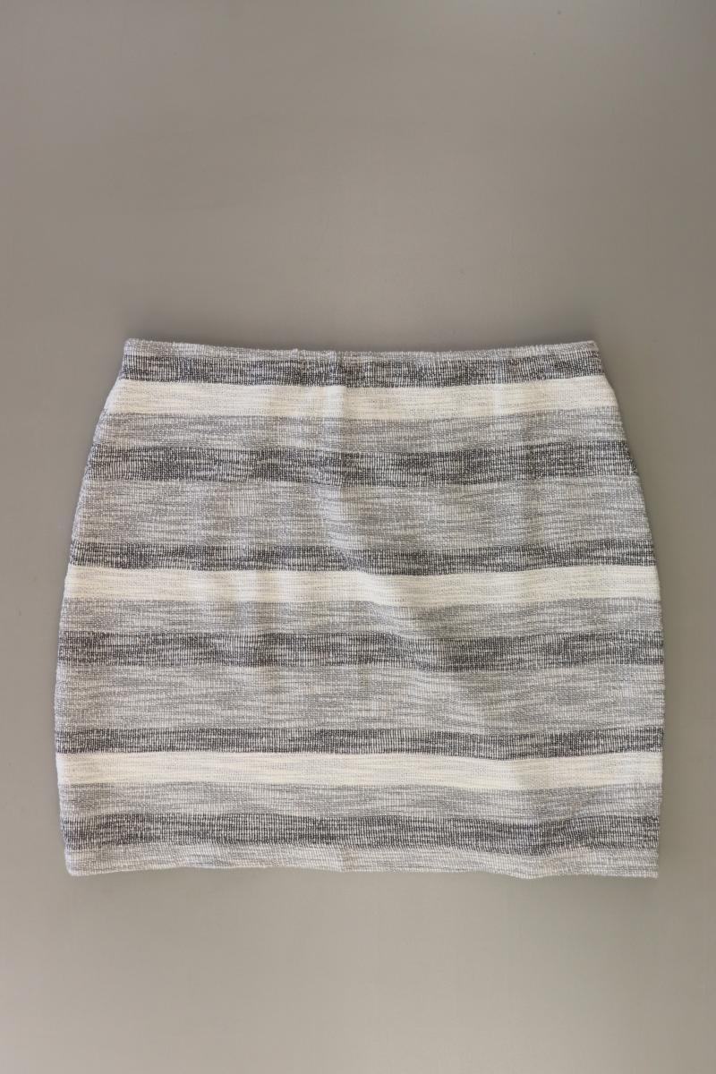 Esprit Stretchrock Gr. XL gestreift grau aus Baumwolle - Image 4