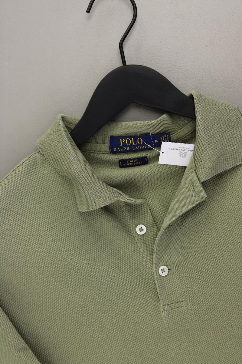 Polo Ralph Lauren Poloshirt für Herren Gr. M Kurzarm olivgrün aus Baumwolle - Image 2