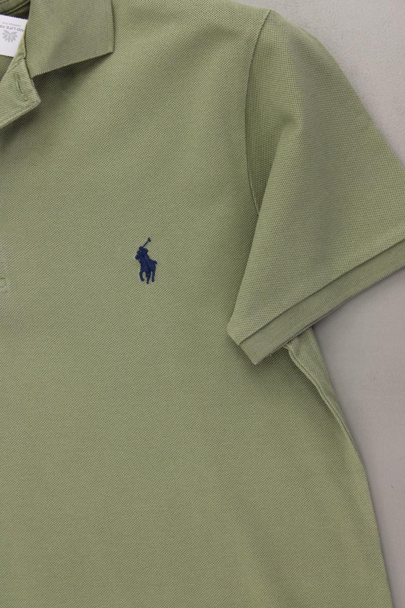 Polo Ralph Lauren Poloshirt für Herren Gr. M Kurzarm olivgrün aus Baumwolle - Image 3