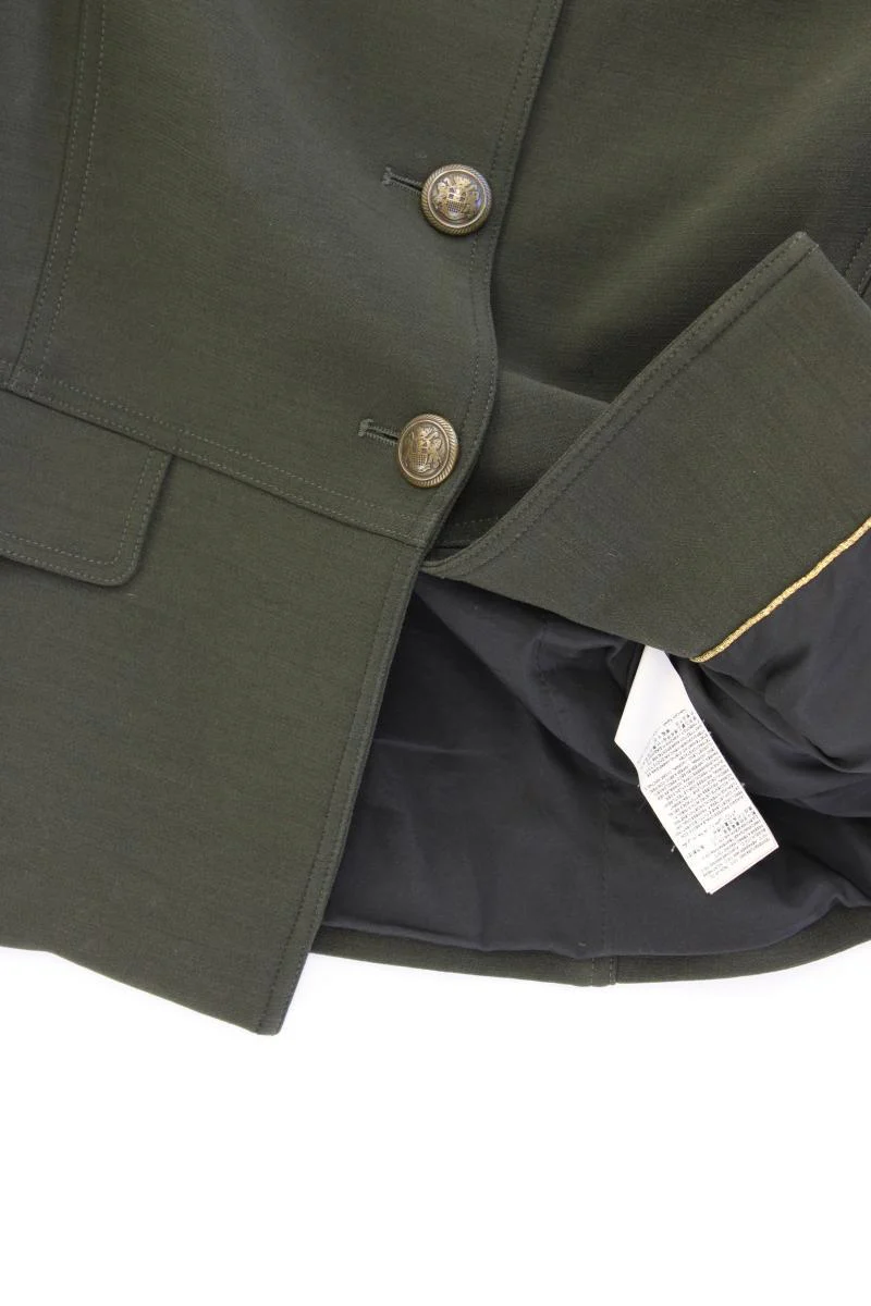 Kocca Classic Blazer Gr. S olivgrün aus Polyester - Image 3