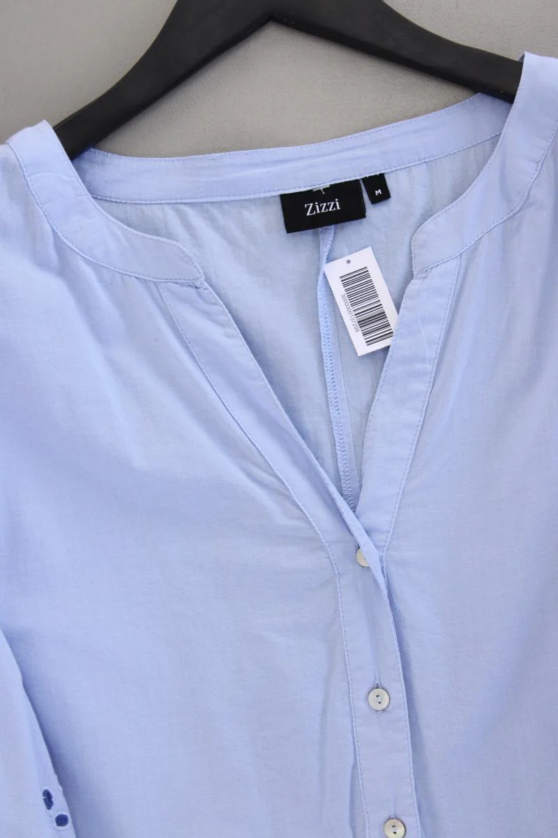 Zizzi Oversize-Bluse Gr. 46/48 3/4 Ärmel blau - Image 2