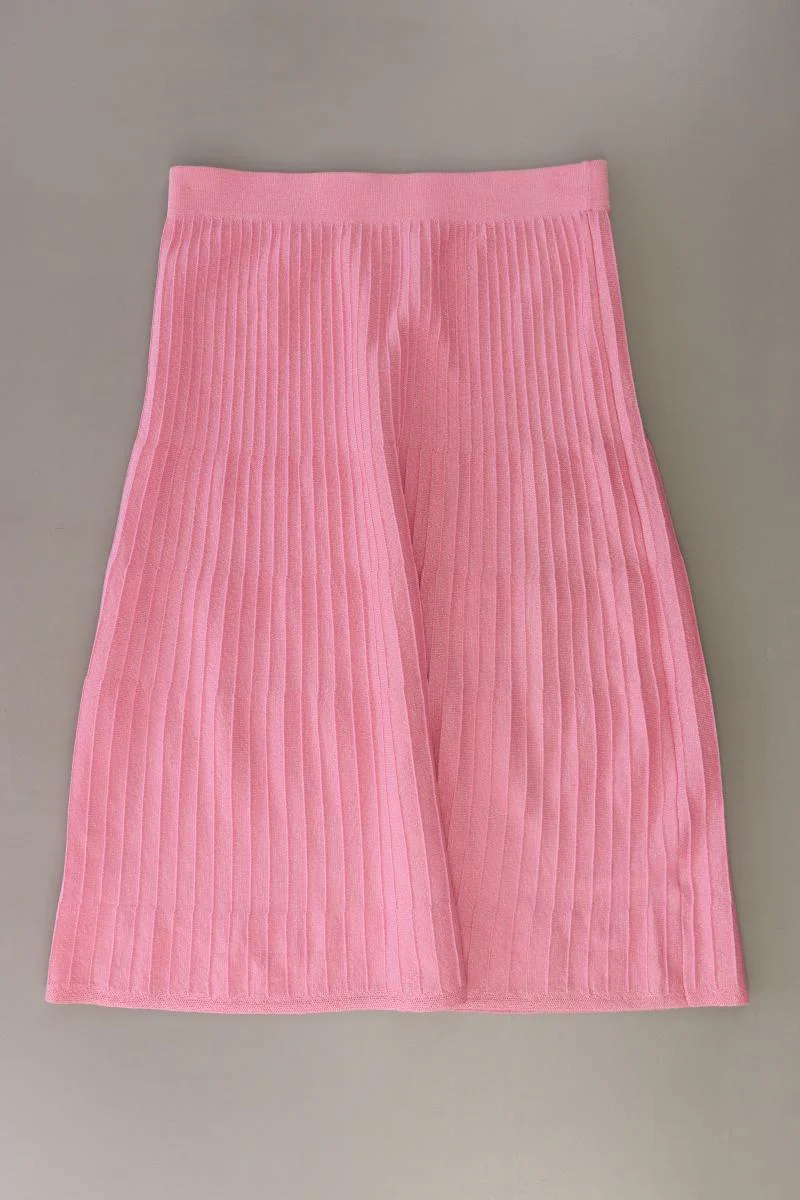 Faltenrock Gr. M rosa aus Rayon