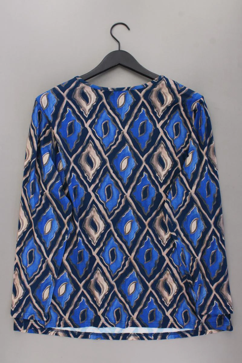 Helena Vera Longsleeve-Shirt Gr. 48 neu mit Etikett Langarm blau aus Viskose - Image 4