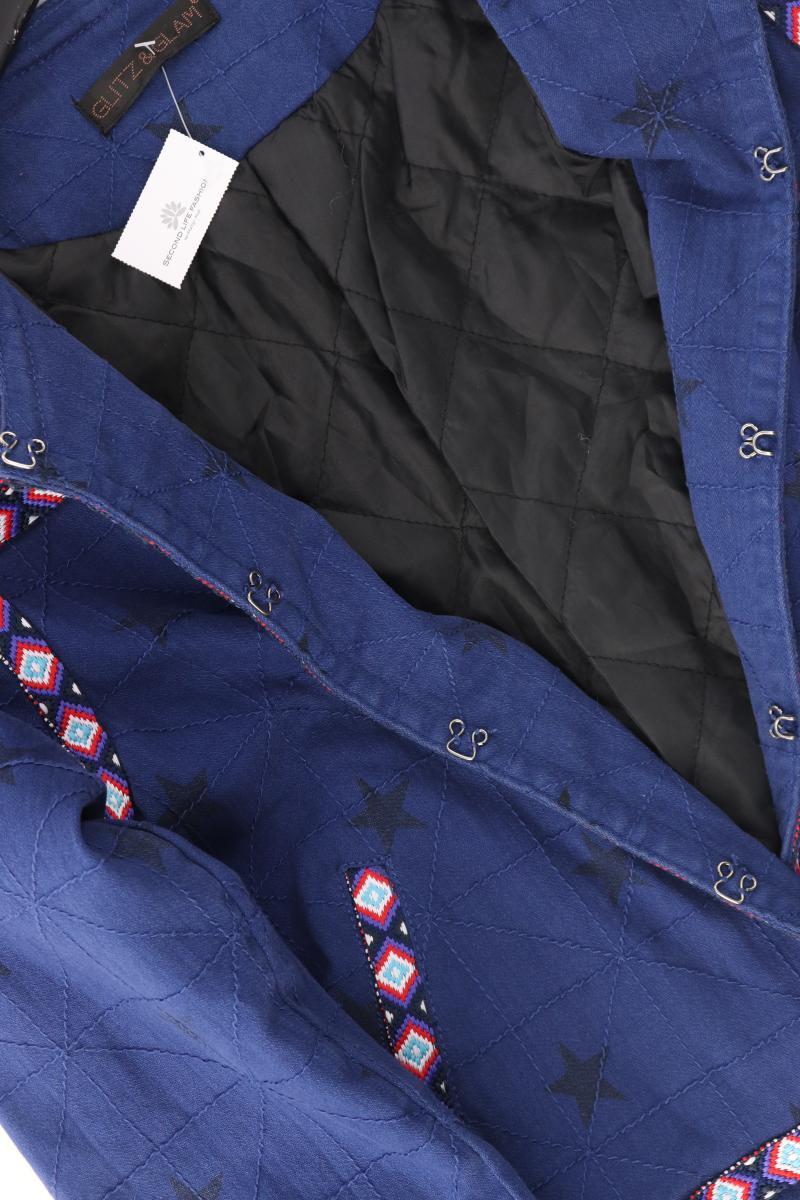 Glitz&Glam Kurzjacke Gr. L blau aus Baumwolle - Image 3