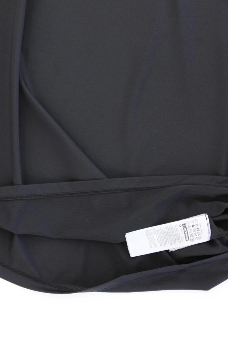 Decathlon Sportshirt Gr. 50 Kurzarm schwarz aus Polyester - Image 3