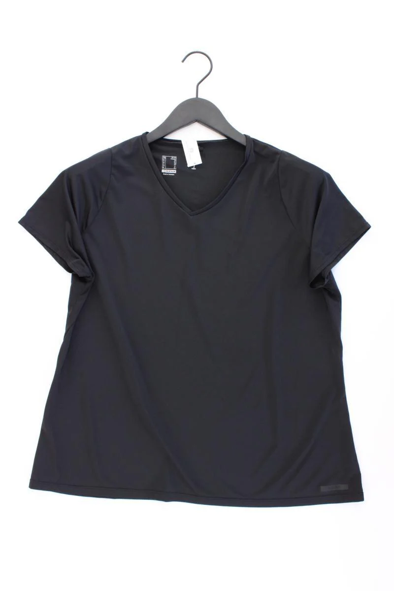 Decathlon Sportshirt Gr. 48 Kurzarm schwarz