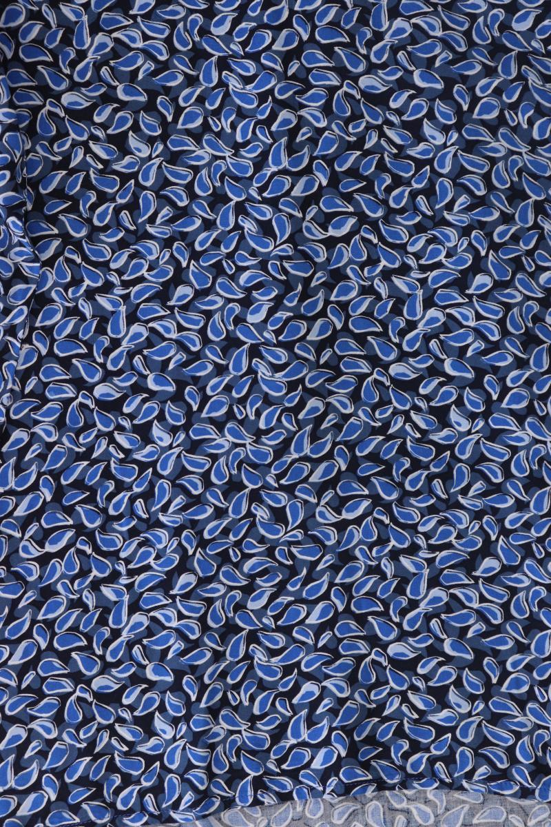 Cecil Langarmbluse Gr. XL blau aus Viskose - Image 3