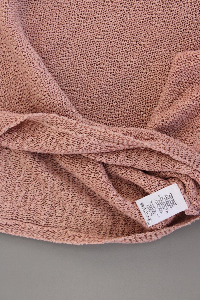 Caroline Biss Langes Strickshirt Gr. 42 3/4 Ärmel mit Glitzer rosa aus Baumwolle - Image 3