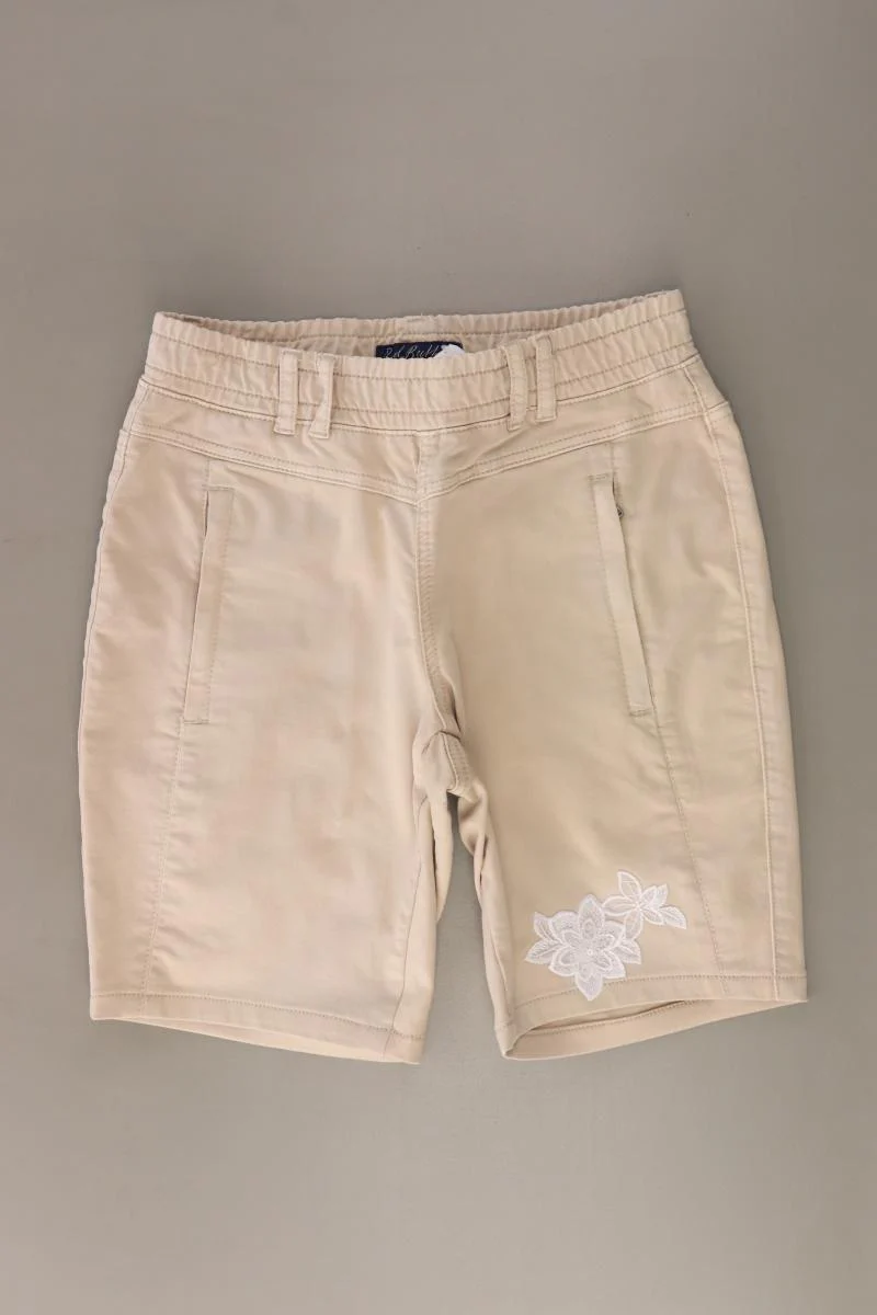 Red Button Shorts Gr. 36 creme aus Baumwolle