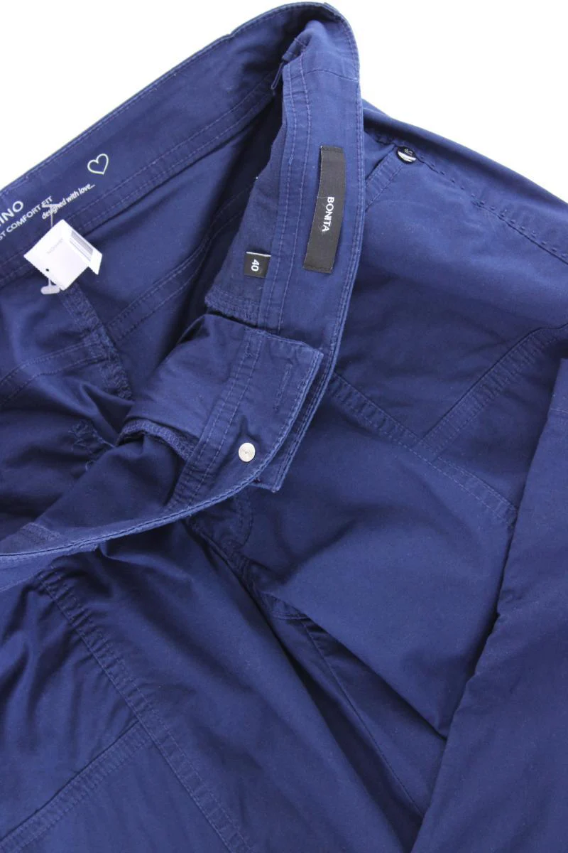 Bonita Hose Gr. 40 blau aus Baumwolle - Image 2