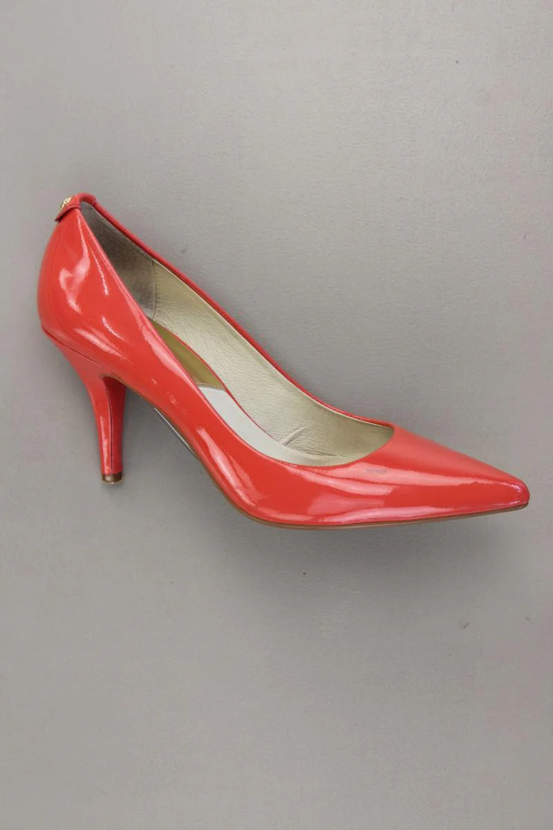 Michael Kors Pumps Gr. 38 rot aus Leder