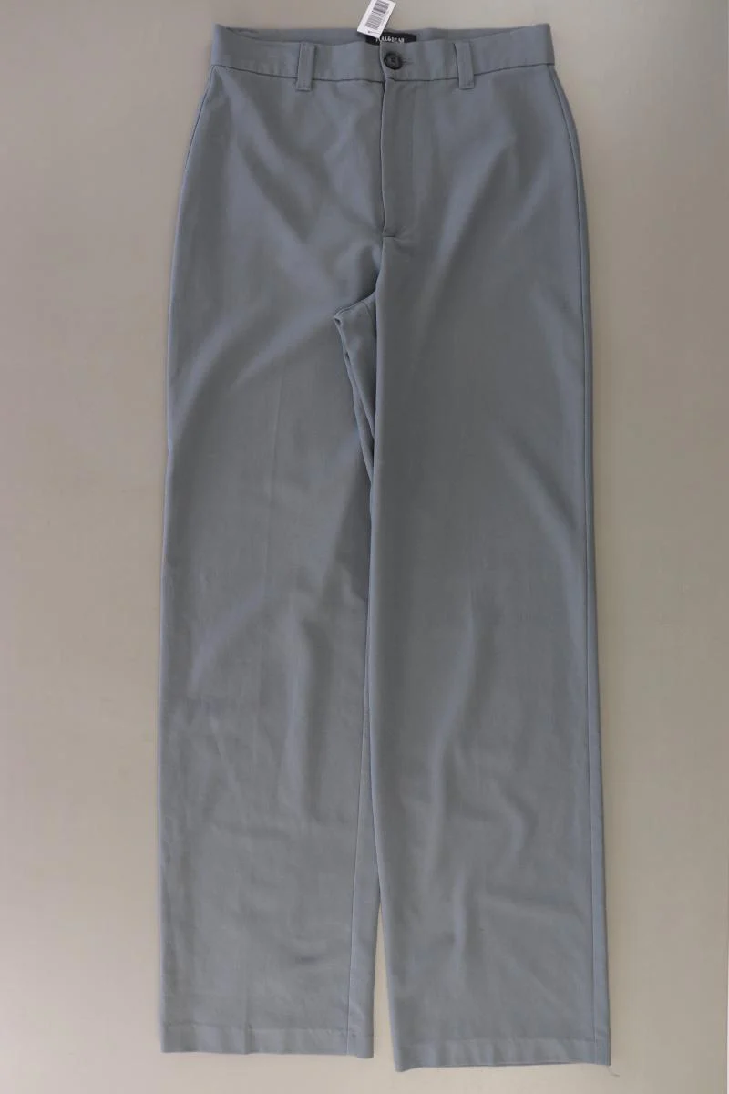 Pull&Bear Stoffhose Gr. 36 grau aus Polyester