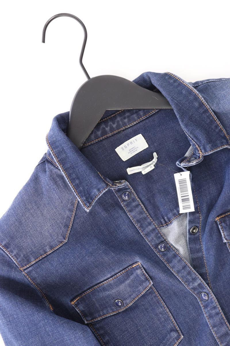 Esprit Jeansbluse Gr. S Langarm blau aus Baumwolle - Image 2