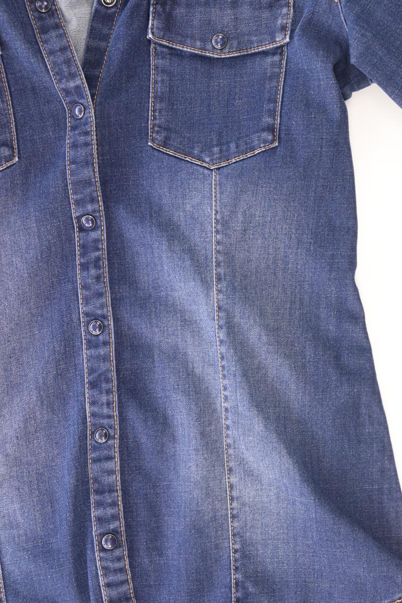 Esprit Jeansbluse Gr. S Langarm blau aus Baumwolle - Image 3