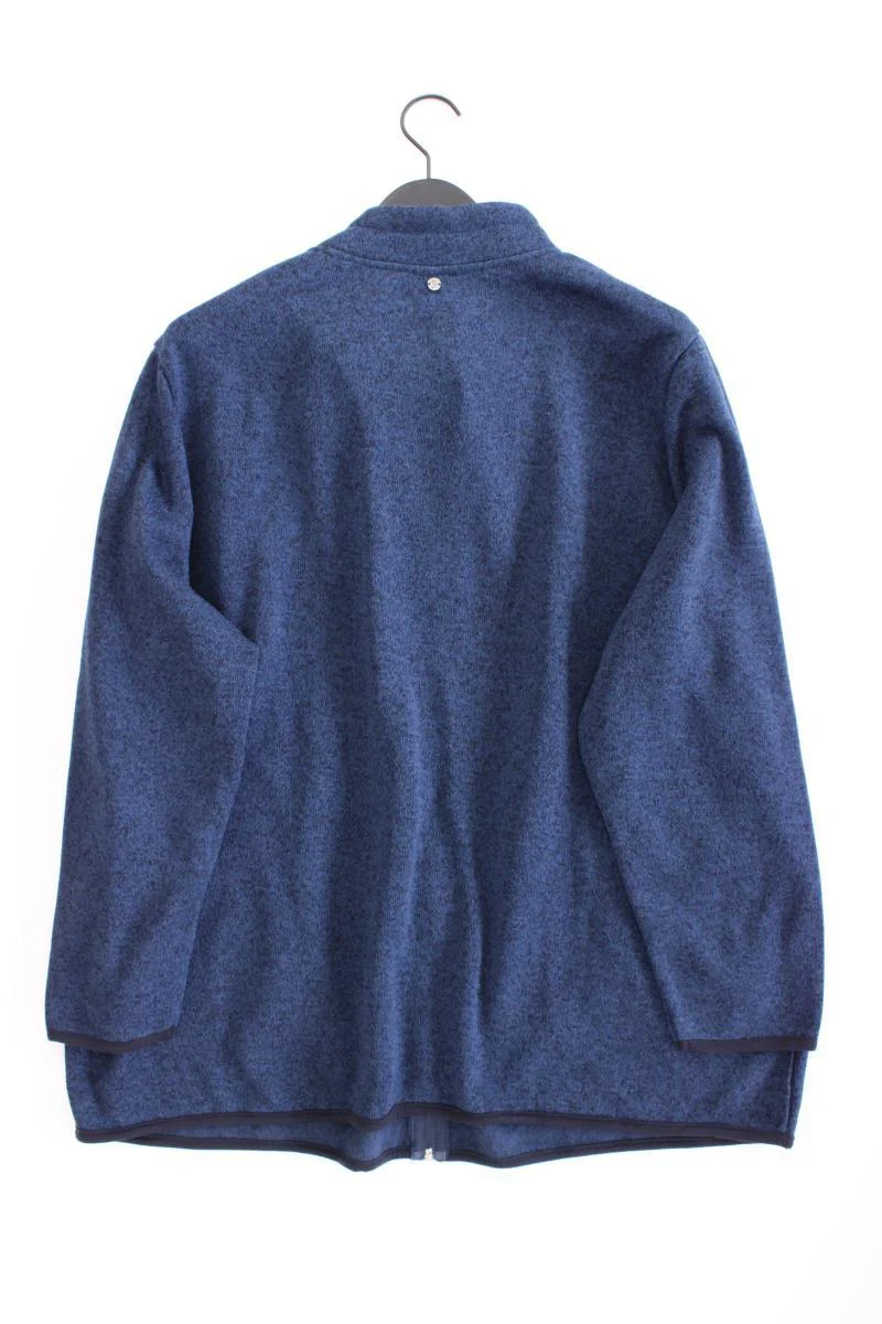 sheego Classic Cardigan Gr. 52/54 Langarm blau aus Polyester - Image 4