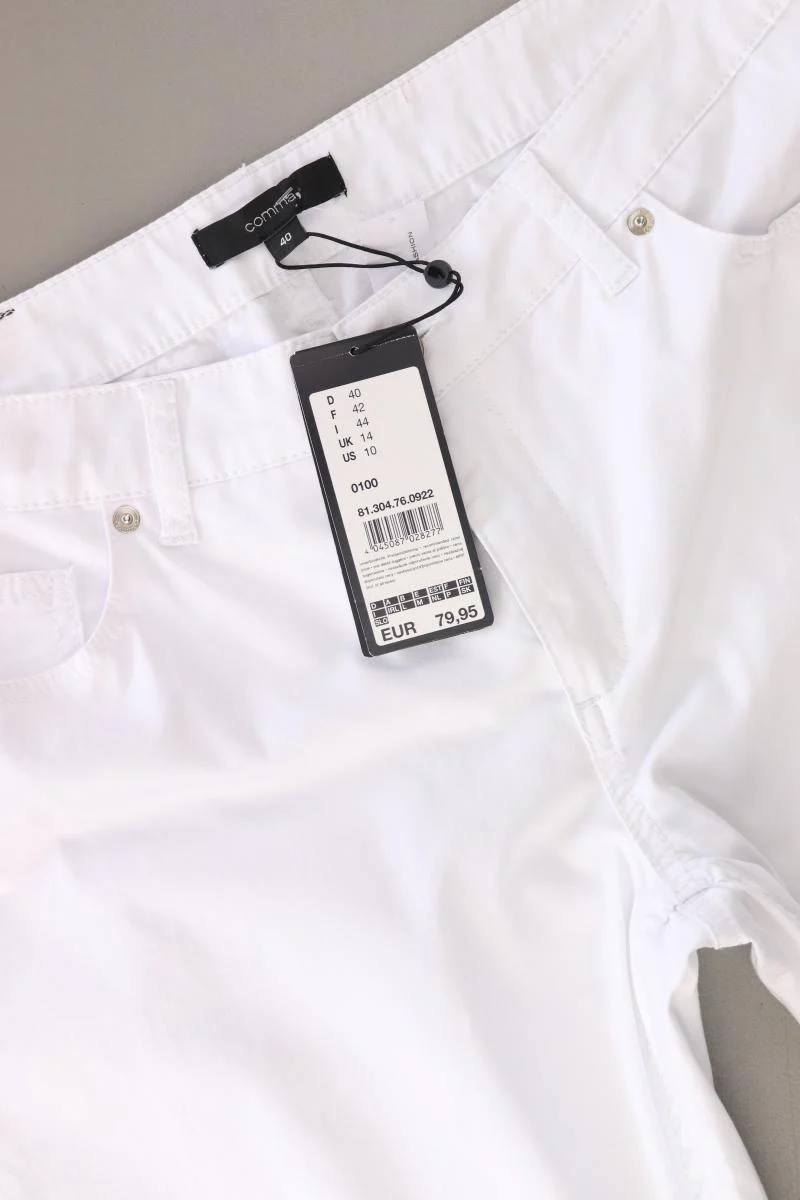 comma, Five-Pocket-Hose Gr. 40 neu mit Etikett Neupreis: 79,95€! weiß - Image 2