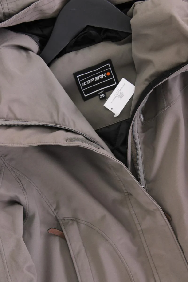 Icepeak Wintermantel Gr. 36 grau aus Polyester - Image 2
