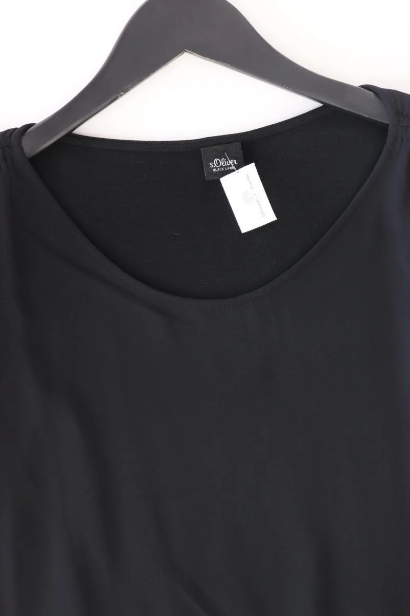 s.Oliver Black Label Chiffonbluse Gr. 34 Kurzarm schwarz aus Polyester - Image 2