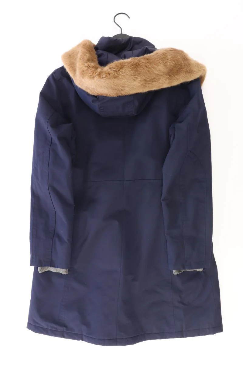 Marc O'Polo Wintermantel Gr. 42 blau aus Baumwolle - Image 4