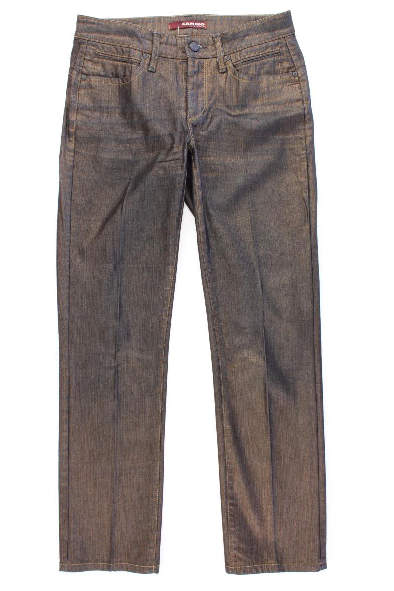 Cambio Straight Jeans Gr. 34 Modell Norren gold aus Baumwolle