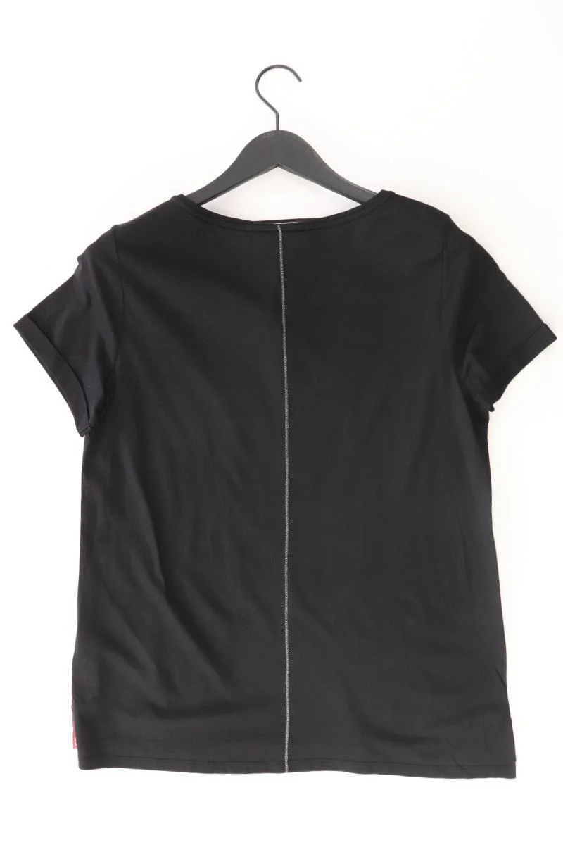 Street One Printshirt Gr. 40 neu mit Etikett Kurzarm schwarz aus Baumwolle - Image 4