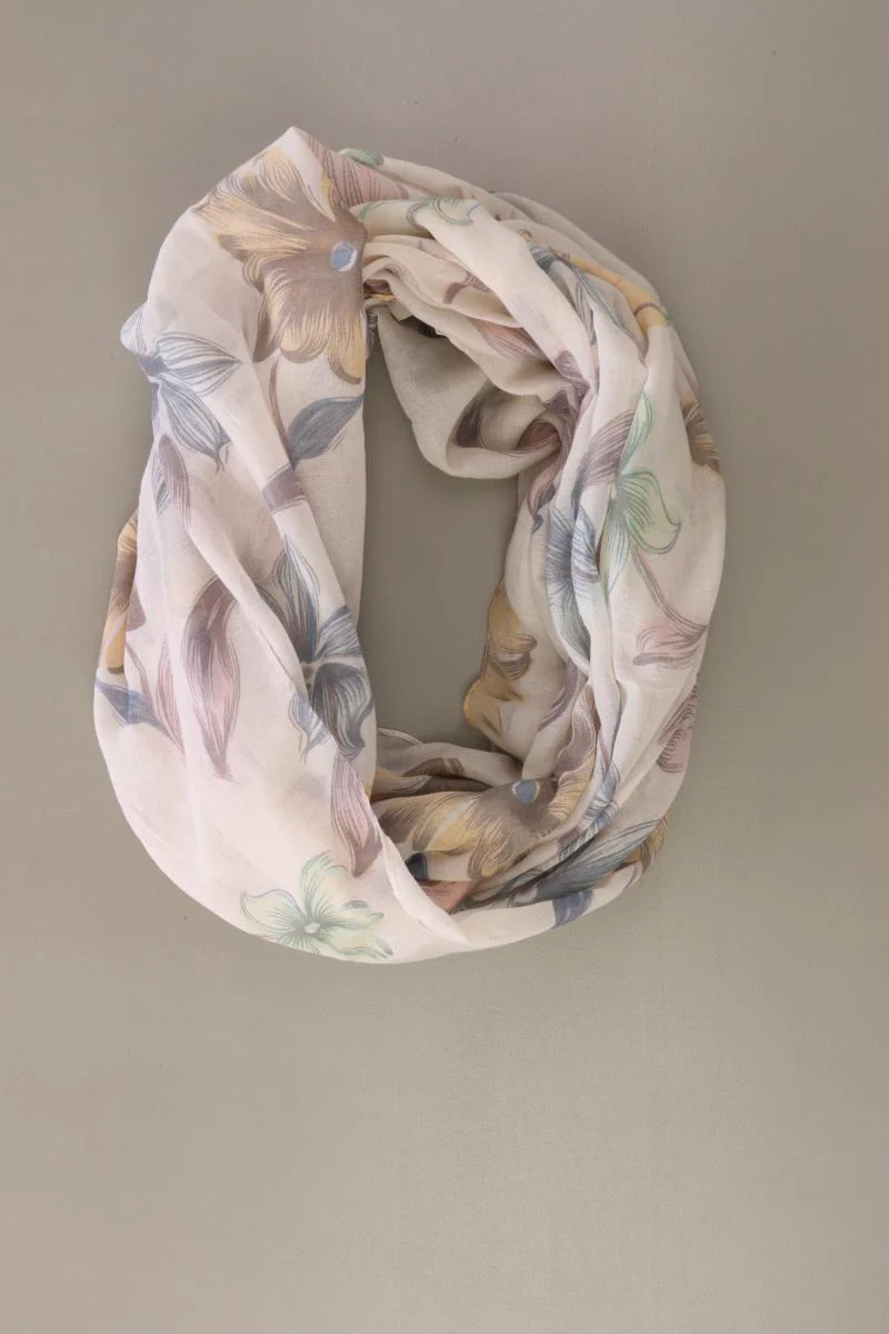 Tuch mit Blumenmuster neu mit Etikett mehrfarbig