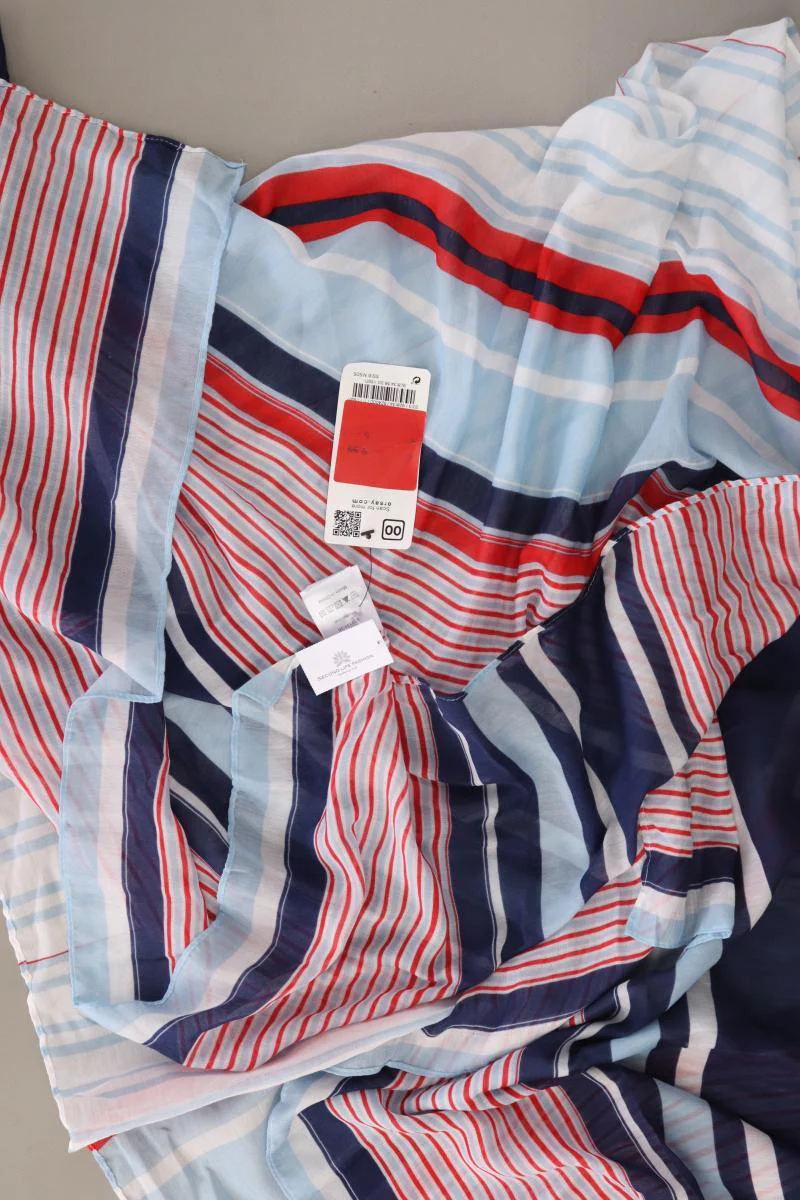 Tuch gestreift neu mit Etikett mehrfarbig aus Polyester - Image 2