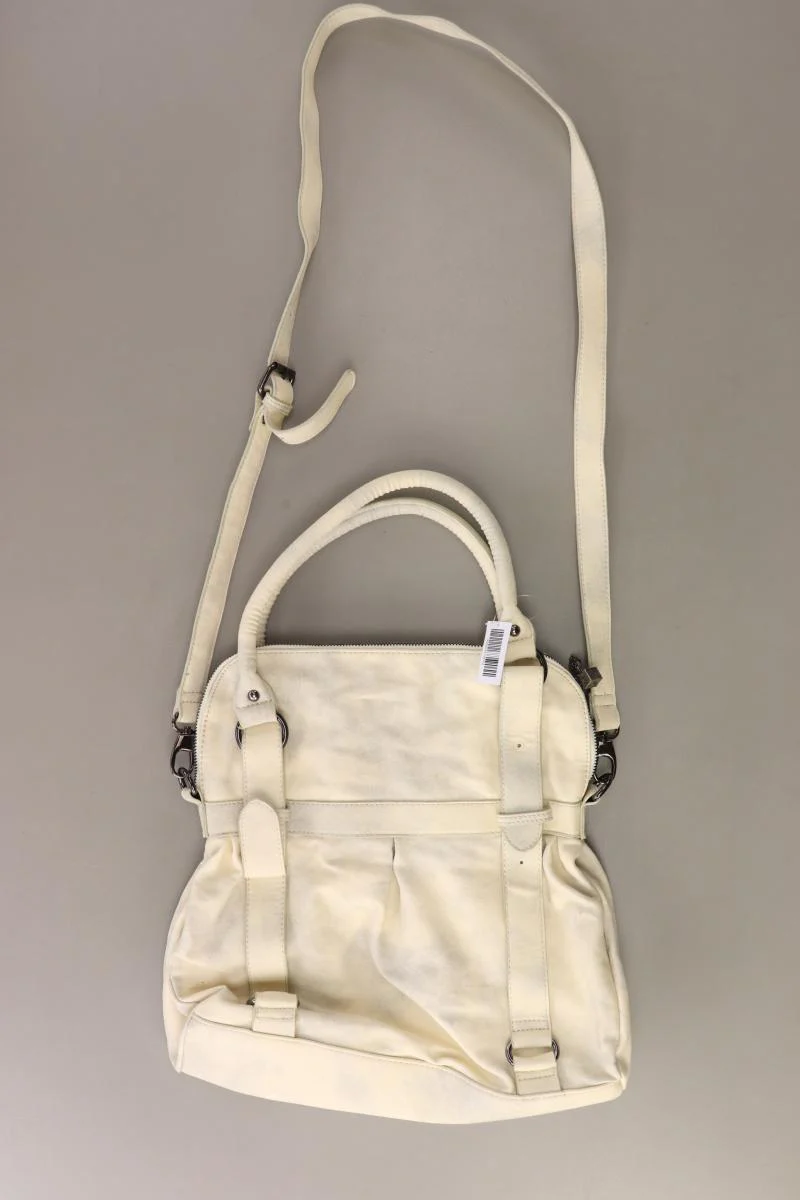 Fracomina Henkeltasche mit Nieten creme aus Kunstleder - Image 2