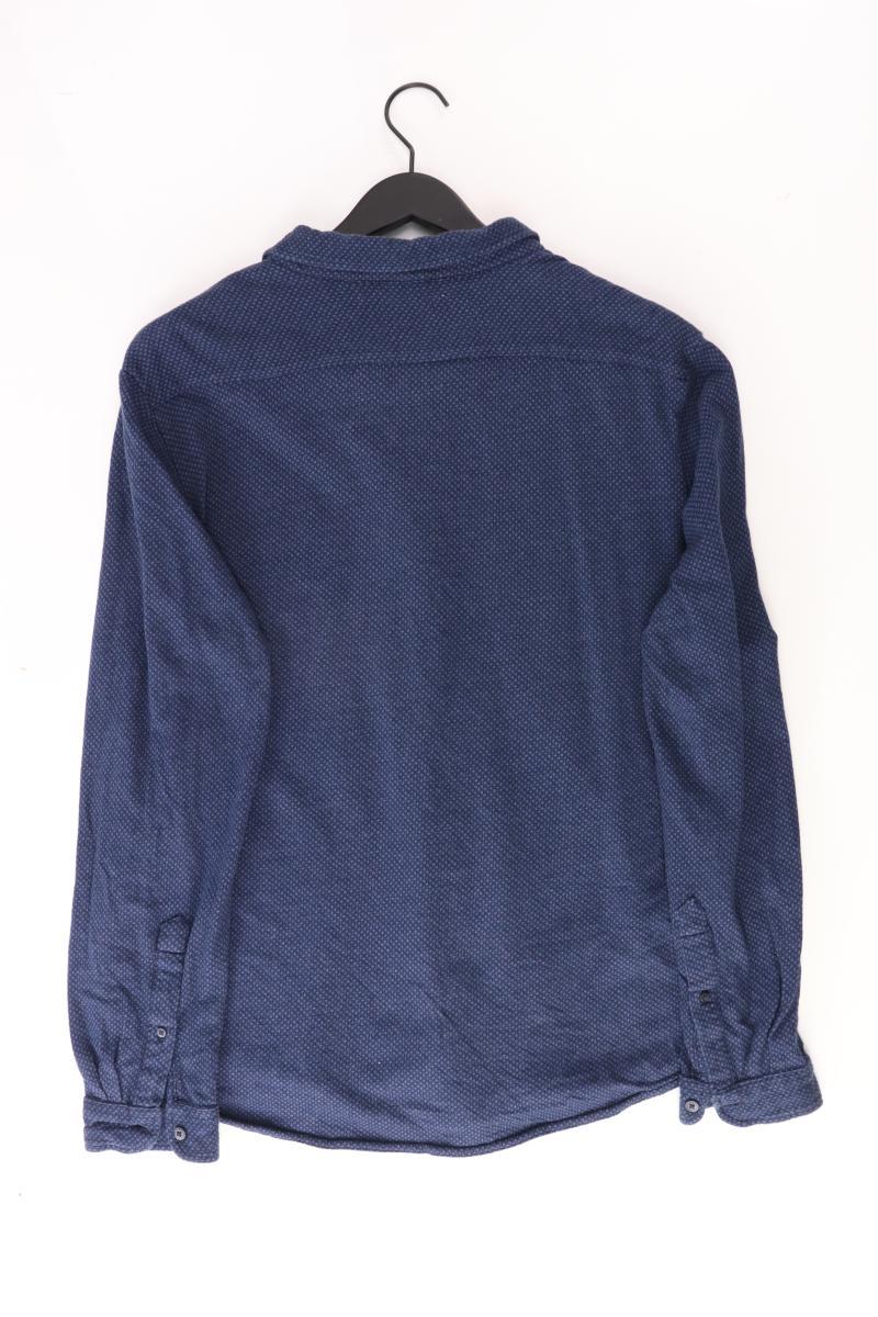 MARVELIS Langarmhemd für Herren Gr. XXL blau aus Baumwolle - Image 2