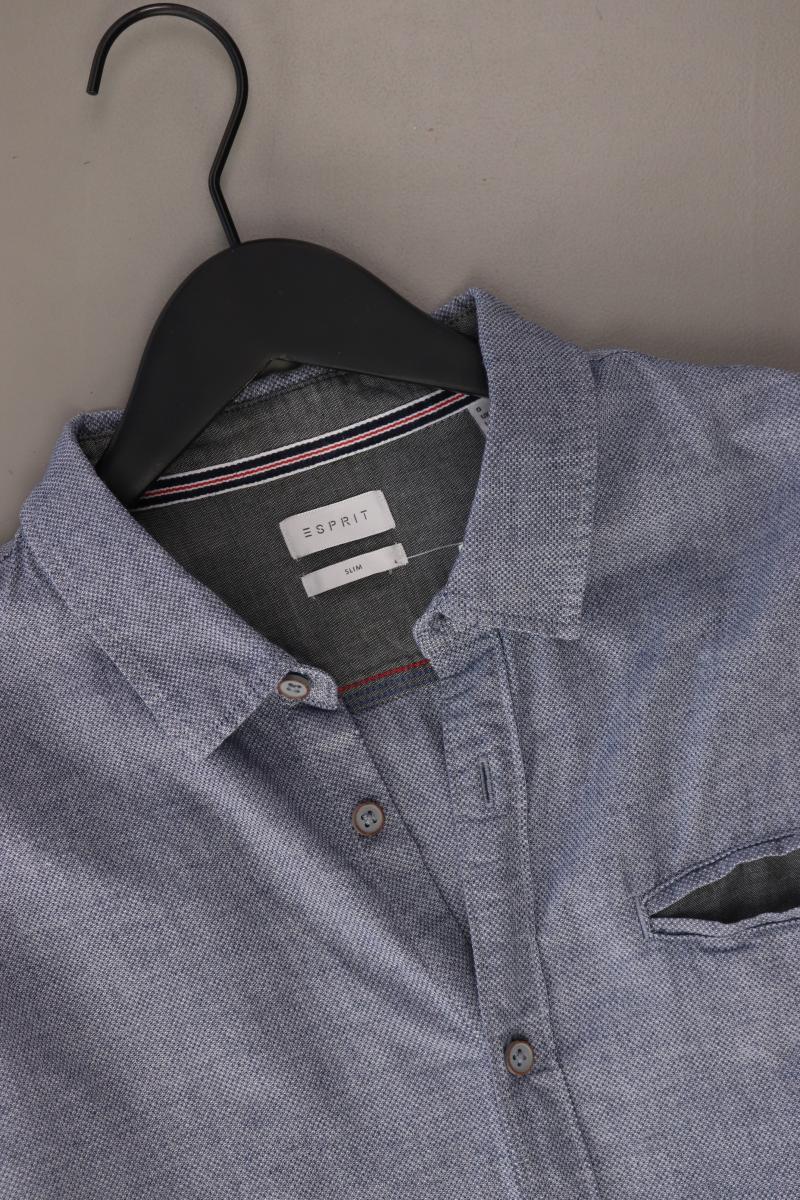 Esprit Langarmhemd für Herren Gr. XL blau aus Baumwolle - Image 3