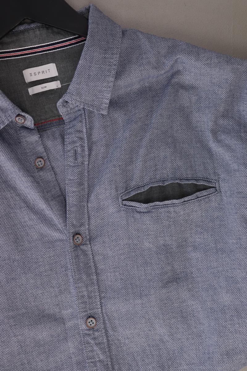 Esprit Langarmhemd für Herren Gr. XL blau aus Baumwolle - Image 4