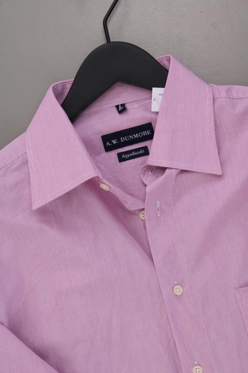 A.W. Dunmore Langarmhemd für Herren Gr. Hemdgröße 41 rosa aus Baumwolle - Image 2