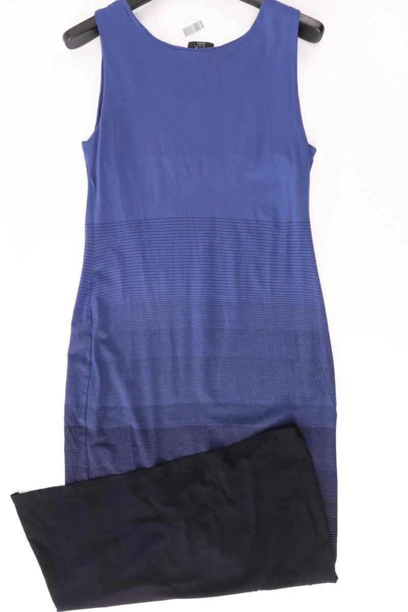 Oui Maxikleid Gr. L Träger blau aus Baumwolle - Image 2