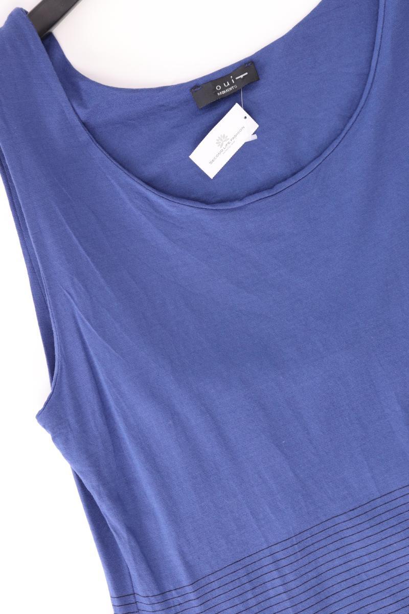 Oui Maxikleid Gr. L Träger blau aus Baumwolle - Image 4