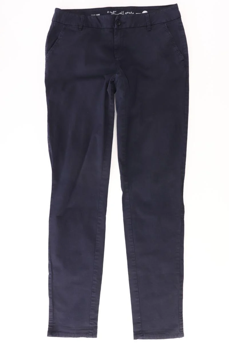 s.Oliver Hose Gr. 38/L34 blau aus Baumwolle
