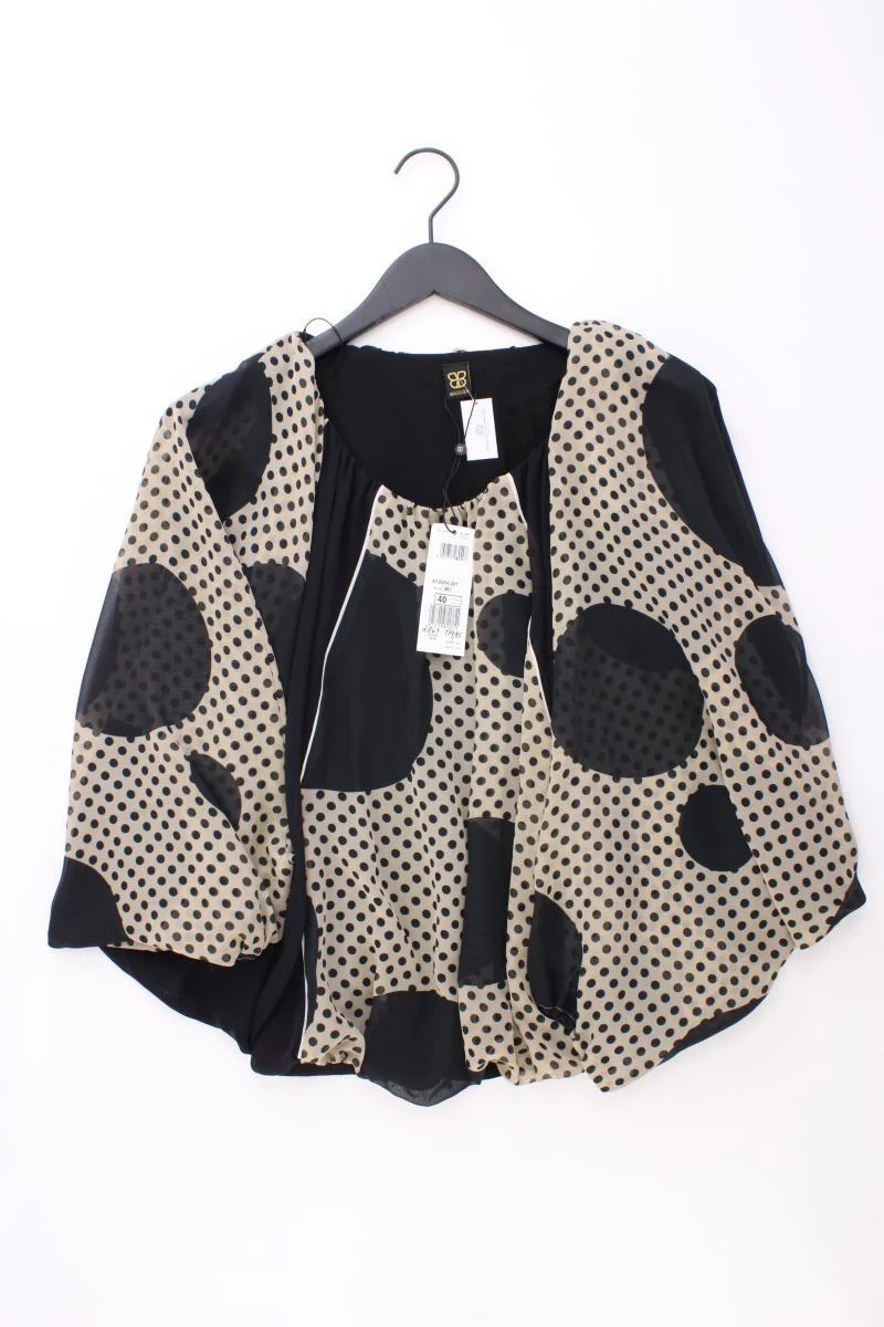Basler Classic Bluse Gr. 40 gepunktet neu mit Etikett Neupreis: 199,95€! schwarz
