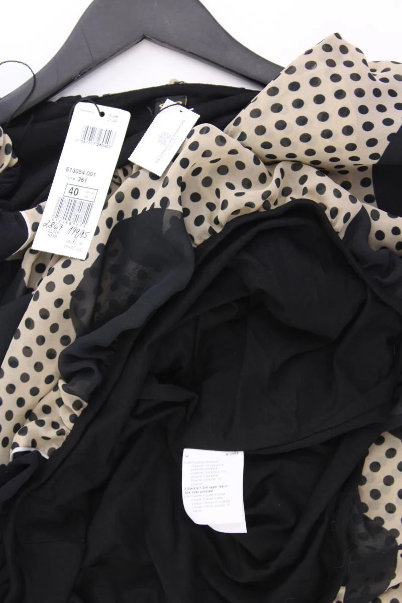 Basler Classic Bluse Gr. 40 gepunktet neu mit Etikett Neupreis: 199,95€! schwarz - Image 3