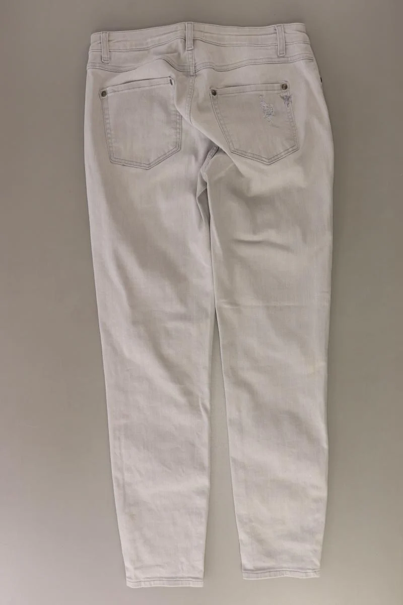 Monari Straight Jeans Gr. 36 grau aus Baumwolle - Image 2