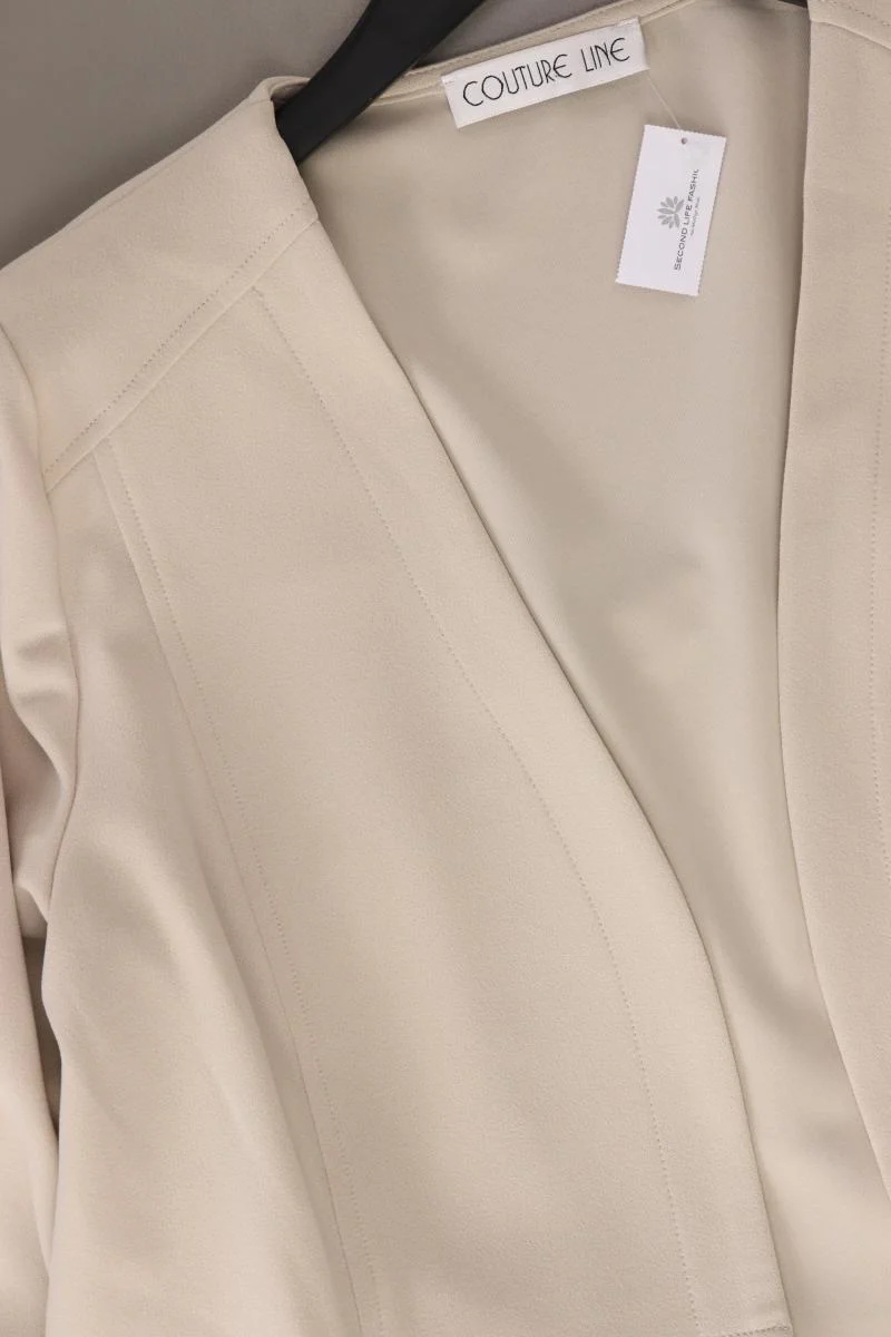 Couture Line Dünner Mantel Gr. 40 3/4 Ärmel creme aus Polyester - Image 4