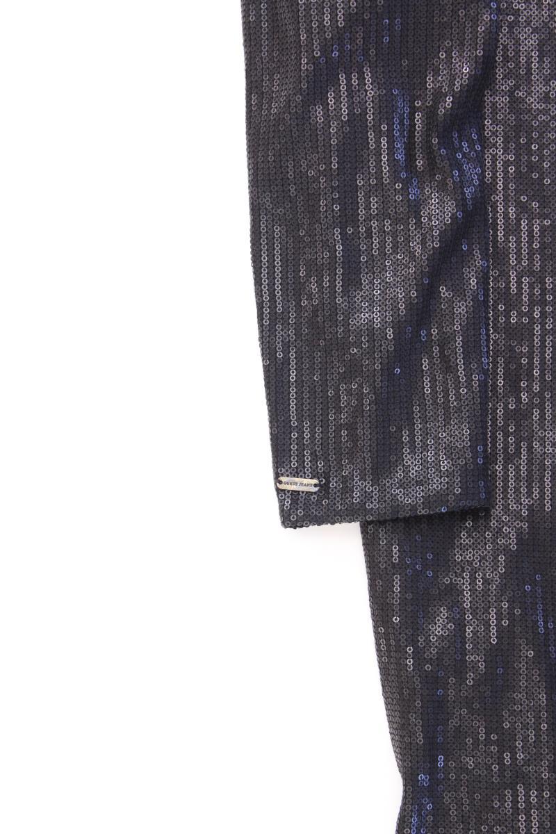 Guess Abendkleid Gr. L 3/4 Ärmel mit Pailletten schwarz aus Nylon - Image 4